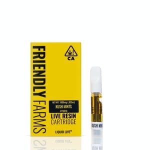 Kush Mints - 1g Live Resin Cartridge